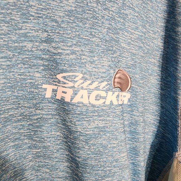 Suntracker Men's Shirt 2XL Moisture Wicking Vented Long Sleeve Fishing Boating - Picture 6 of 9